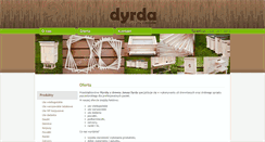 Desktop Screenshot of dyrda.com.pl