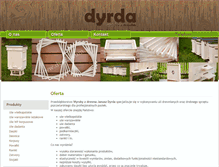 Tablet Screenshot of dyrda.com.pl